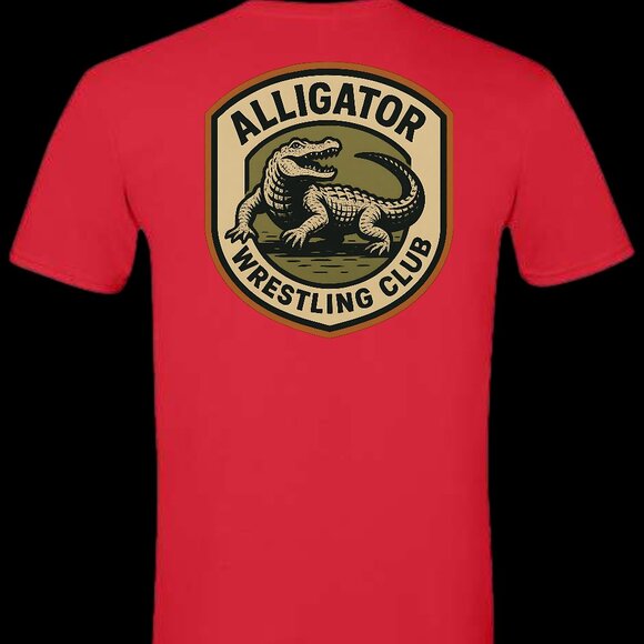 Alligator Wrestling Club Short Sleeve T-Shirt - Picture 1 of 12